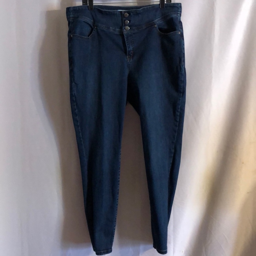Lane bryant flex manic waistband high rise skinny